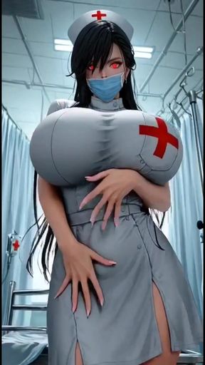 hot nurse dance (Ai animation)
