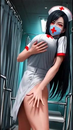 hot nurse dance (Ai animation)