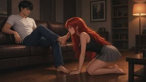 Male Feet Stories #10: Devoted to His Soles