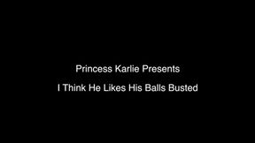 I Think He Likes His Balls Busted (MP4 HD)