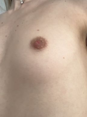 Cute onlyfan teen shows off her tits in solo tease