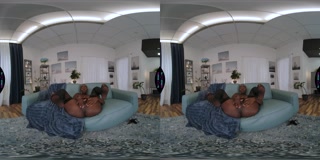 VR Porn - African Ebony Girl Zaawaadi Solo Fingering Her Black Pussy In Sexy Lingerie