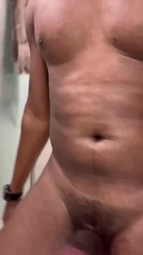 Curious exhibitionist gets BBC in public cock flash