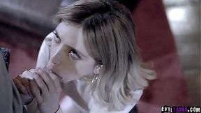 Babysitter Jane Wilde Fulfills Oral Cravings with Cheating Scheme