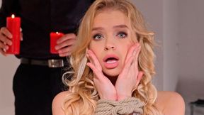 Gagged, Candle Waxed, and Ass Fucked