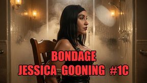 Bondage Jessica Gooning #1C: Leather Mistress Bondage Trance (Animated, Music)