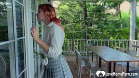 Neighbor Walks In Uninvited So I Tie Her Up and Finger Her Pussy