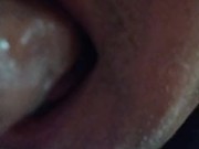 Dick in the mouth selfie