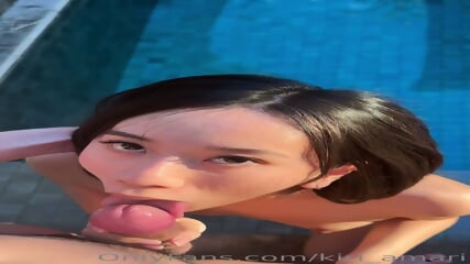 Delicious Asian Swallowing Cock