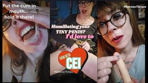 CEI Compilation for Small Dick BITCHES