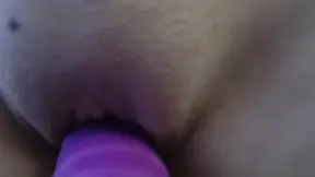 POV Dildo Rubbing My Pussy On A Dildo And Cumming ( TOP View )