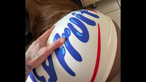 Thick Black Girl Gets Her Big Juicy Fruit Fucked