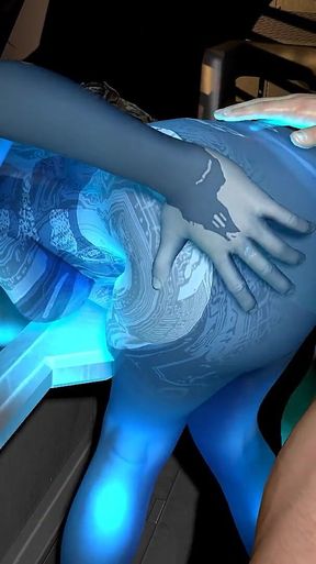 Master Chief Fucks Cortana Standing | Halo Parody