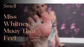 Smell Miss Whitney's Muay Thai Feet (1080p)
