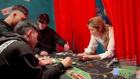 Blonde hot sexy Taiwanese girl has sex with her lover