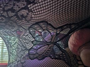 Fucking My Ass With A Ribbed Vibrator Until I Cum in Panties With the Soles of My Feet
