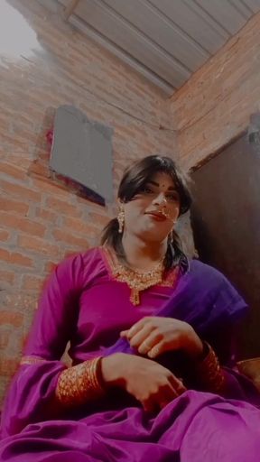 Urvashipatil Rani Kinnar Has Fun Wearing Salwar Kameez