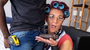 mature ass rough stretched by a BBC