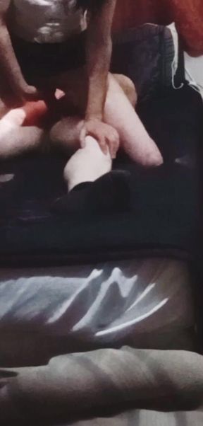 Getting Fucked by My Italian Roomate Till He Cums Hard for Me