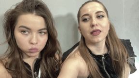 RB 14 A slave is tied up, two Goddesses humiliate a slave! [MP4]