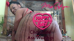 Valentine&#039;s Day Chocolate A$$ Worship