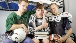 Three Twinks Go Bareback - A Hot Homosexual Foursome - SayUncle Labs