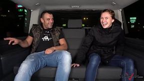 Hot Babe Sucks Cock&#x1F346; in a Van