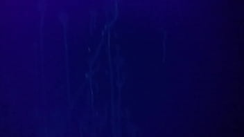 Cumshot stains above bed under blacklight comment please