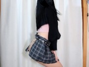 Chinese College Girl Dances After Rock Concert