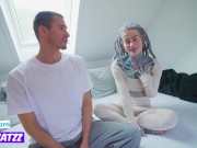 FIRST Double Vaginal Penetration Threesome with Tattooed Women - A POV Casting Experience - FMM