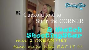 male strippers from the bar give double creampie & dpv to hotwife in interrracial mmf 3sum - cuckold hub cleans it all up.