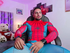 Spiderman big dick