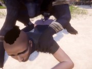 Sucking Furry Cock 3D