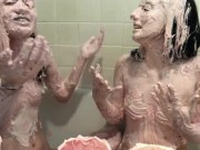 Daphne Dare and Alaska Zade Play With Frosting