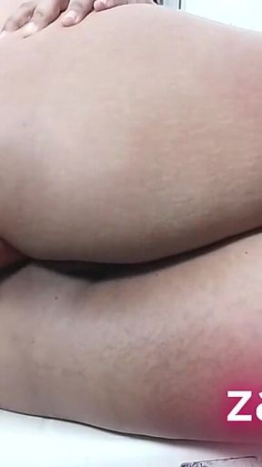 Experimenting Dildo in Anal Ass