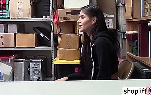 Small tits latina banged by a bad cop with big cock