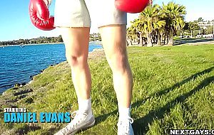 Hot stud David Skylar fucks eager bottom Daniel