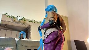 Jinx Cosplay Fart Domination &ndash_ Worship My Ass and Stinky Gas