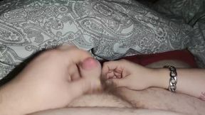 Handjob Before Bed With Long Nails *girlfriend Laughs At Me Because I Facial Myself