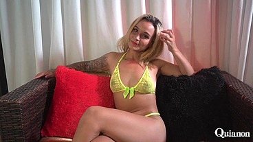 I love that they talk to me when they are playing with my body, with my pussy, with my ass. I will answer any question you ask me, because that's how Latinas are