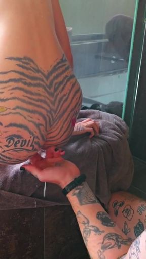 Captivating moment from &quot;Amateur Anal Loving Pornstar gets giant dildo stuck in her ass and has to go to hospital -Full Vlog&quot;