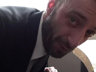 PASCALSSUBSLUTS - Breasty maid Lucy Lane ripped by corporalist penis