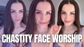 Chastity Face Worship