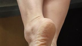 Hot Footjob with this Huge Calves