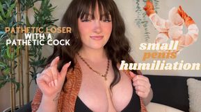 Pathetic Loser with a Pathetic Cock - SPH Small Penis Loser Verbal Humiliation Degradation