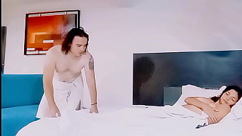 Girl next door wanks her big natural tits while unaware of amateur