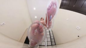 Aspasia - transparent sandals VR 360 Full HD