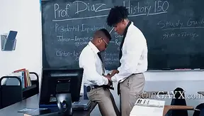 Curious Ebony Nerds Share Their Steamy First Time Together – Pure Gay Desire