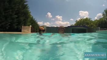 Marcie's Sizzling Underwater Blowjobs
