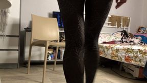 Tights and heels!